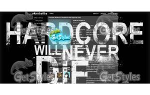 Hardcore тема для контакта