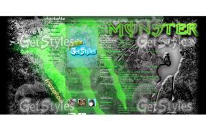 Monster energy xD тема для контакта
