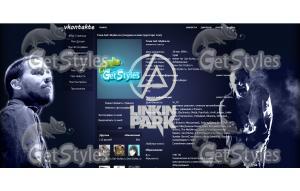 LINKIN PARK тема для контакта