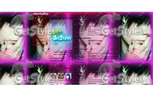 девушка эмо тема для контакта