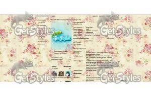 AntiqueFlower тема для контакта