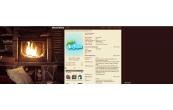 Christmas fireplace