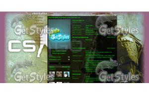 Counter Strike тема для контакта