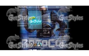 Po6oKon тема для контакта