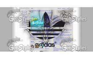 ADIDAS тема для контакта