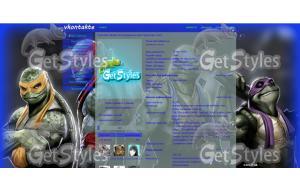 Черепаши тема для контакта