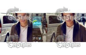 Harru Styles тема для контакта