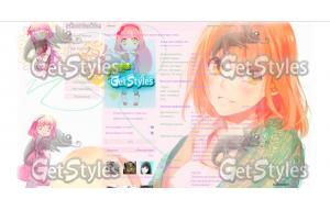 обои для вк Nanami Haruka тема для контакта