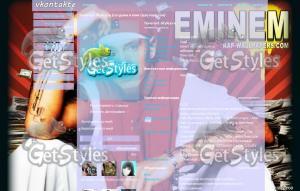 Eminem rapwallpapers тема для контакта