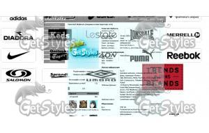 adidasы тема для контакта