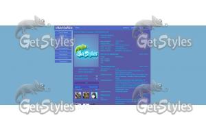 холодные цвета тема для контакта