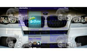 BMW Авто тема для контакта