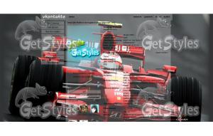 F1 2009 тема для контакта