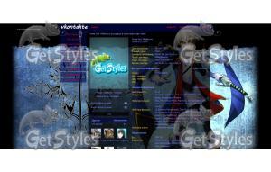 BlazBlue Jin Kisaragi тема для контакта