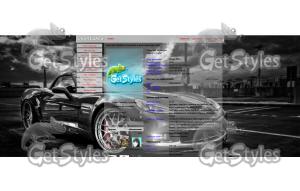 Chevrolet Corvette тема для контакта