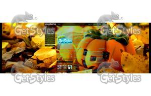 осень+хелоуин тема для контакта