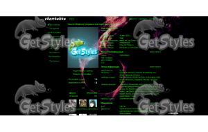 Space тема для контакта