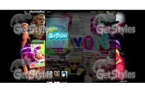 GDragon тема для контакта