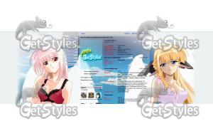 Anime Angels тема для контакта