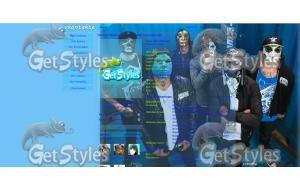 HOLLYWOOD  UNDEAD тема для контакта