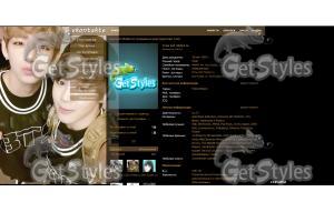 Jimin_V_BTS тема для контакта