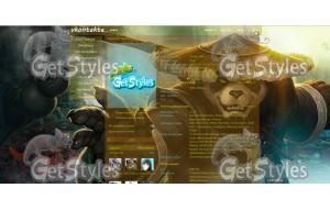 World of Warcraft Mists o тема для контакта