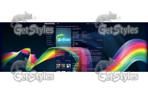 colorlinesabstractwidewal тема для контакта