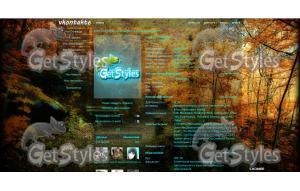 Style of Autmn тема для контакта