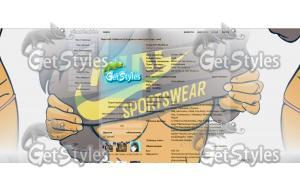 Nike Sportwear тема для контакта