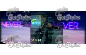 NEVERSAYNEVER тема для контакта