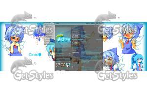 cirno,сырно,touhou projec тема для контакта