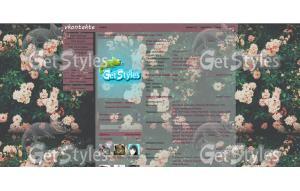 Flowers by Alexis тема для контакта