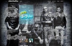 the wanted тема для контакта