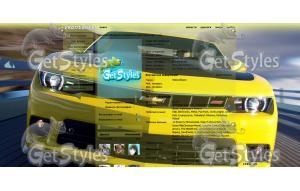 Chevrolet Camaro тема для контакта