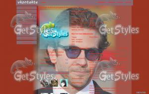 BradleyCooper тема для контакта