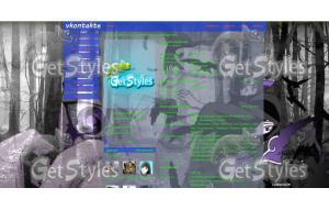 Itachi_Sharingan тема для контакта