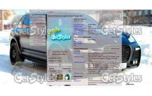 porshe cayenne тема для контакта