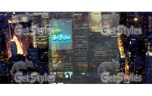 New_York_night_view_from_ тема для контакта