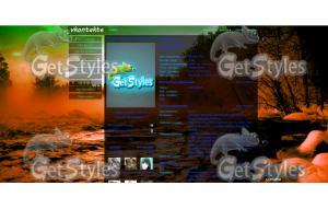 Река и деревья тема для контакта