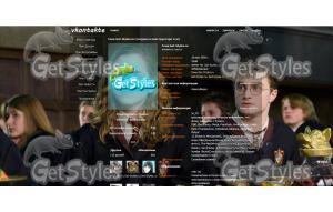 Harry_Hermione тема для контакта