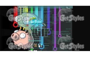 Gir тема для контакта
