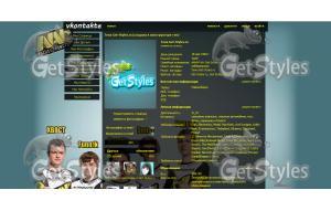 Navi Dota 2013 тема для контакта