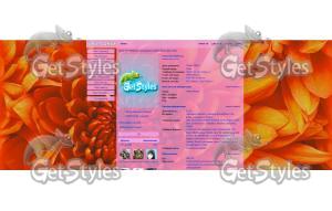Chrysanthemum тема для контакта