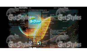 Planet тема для контакта