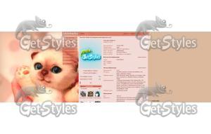 Котик тема для контакта