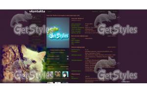 кот тема для контакта