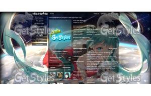 Miku_Hatsune тема для контакта