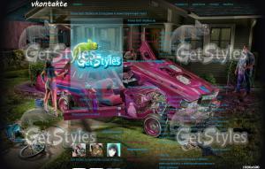 Lowrider тема для контакта