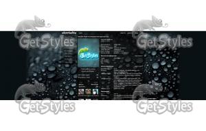 капли тема для контакта