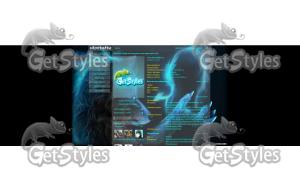 Волк и синее пламя тема для контакта